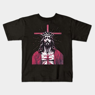 Jesus Christ the Ruler of God's Creation Kids T-Shirt